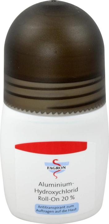 Actual product image Fagron Aluminium Hydroxychloride Roll-On 20 %, 50 ml solution (50 ml)
