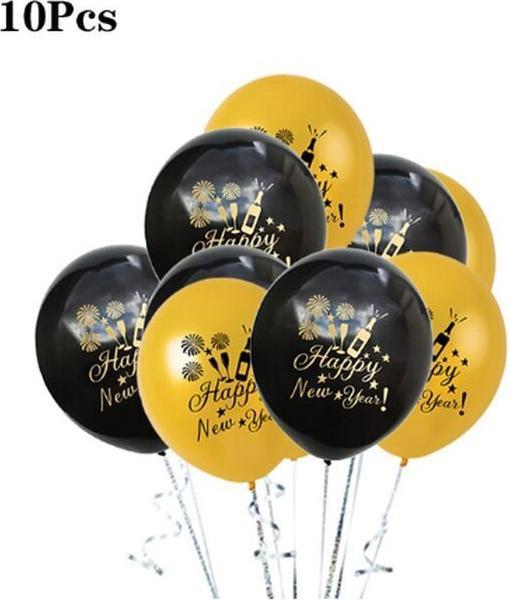Image du produit MU Style Set de 10 ballons pour le Nouvel An (1 x)
