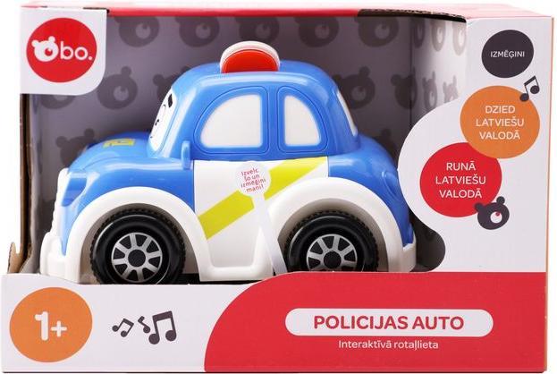 Immagine prodotto bo. Auto della polizia interattiva (lingua lettone)