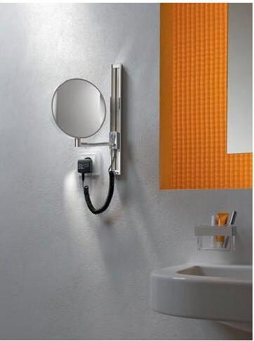 Actual product image Emco LED cosmetic mirror 7-way chrome articulated arm