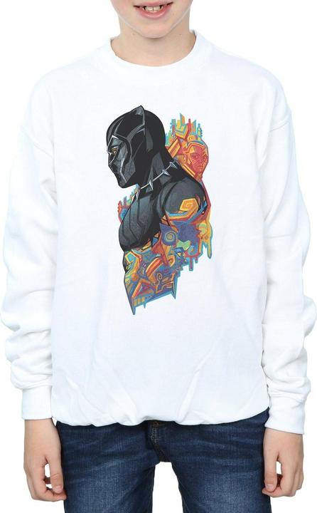 Immagine prodotto Black Panther Profile Felpa Ragazzi (140, 146)
