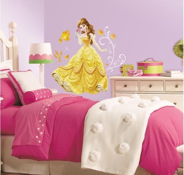 Actual product image Disney Princess - Belle Peel And Stick Giant Wall Decals