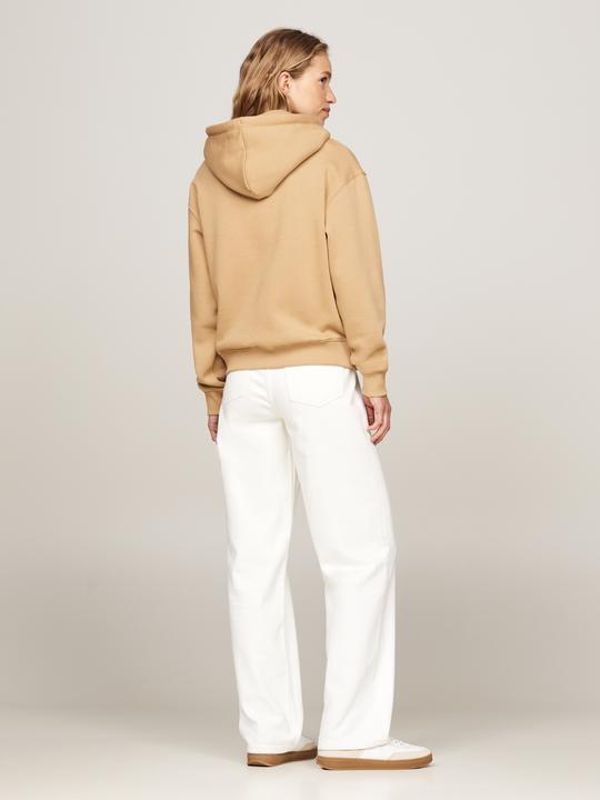 Produktbild Tommy Hilfiger Hoodie Dames Regular Fit - Beige - Maat XL (XL)