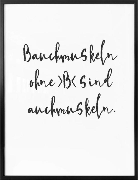 Immagine prodotto Trenddeko Muscoli addominali senza B (60 x 80 cm)