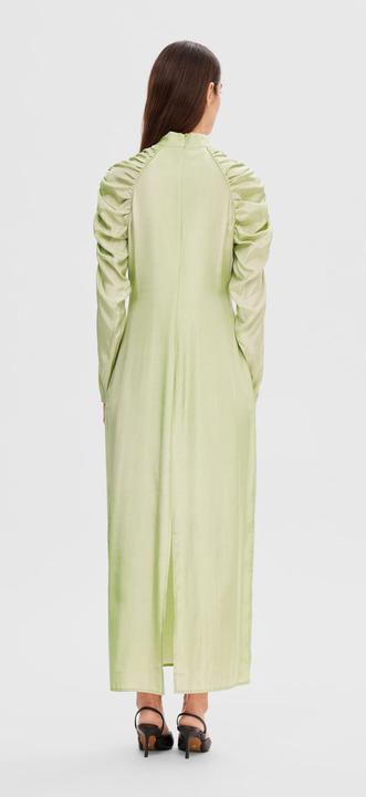 Actual product image Selected Femme Satin Maxi Dress (36)
