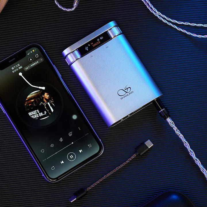 Image du produit Shanling H2 (commutateur de gain, USB-DAC, Lecteur audio, Écran, Bluetooth)