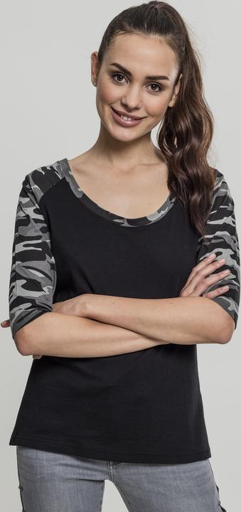 Immagine prodotto Urban Classics Tee Raglan 3/4 da donna a contrasto (XXL)