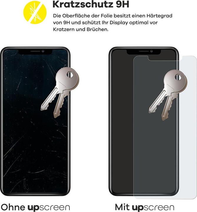 Produktbild upscreen Schutzglas Schutzfolie Displayschutz Display Schutz Glas Folie matt (1 Stück, Xiaomi Redmi 5)
