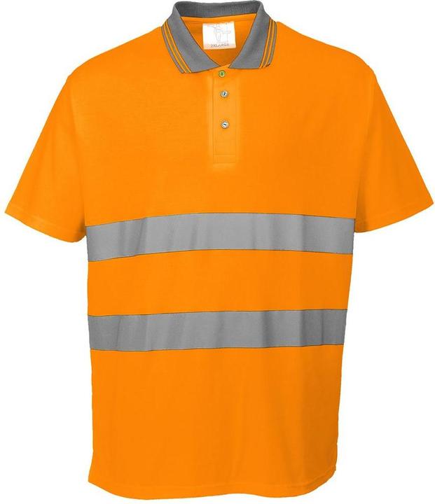 Portwest Mens Hi-Vis Comfort Safety Polo Shirt