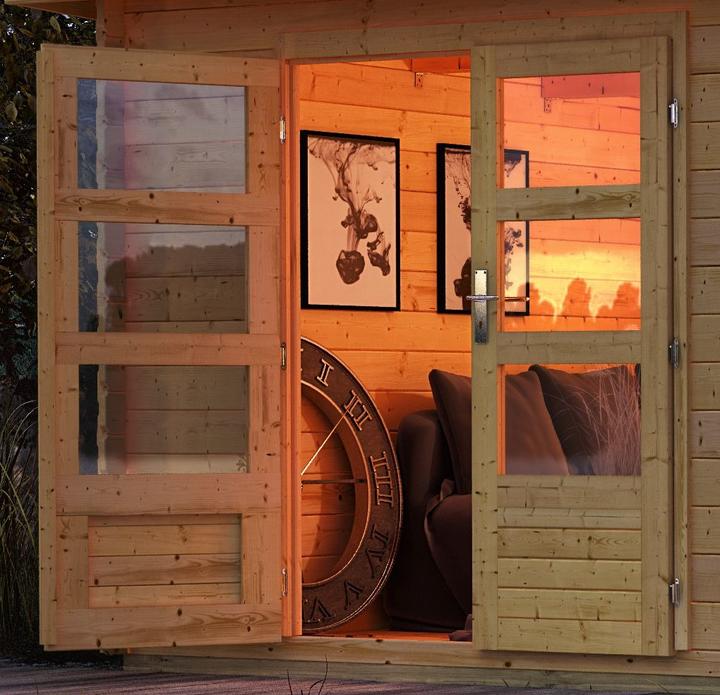 Produktbild Woodfeeling 28mm, Gartenhaus Bastrup 5 Set