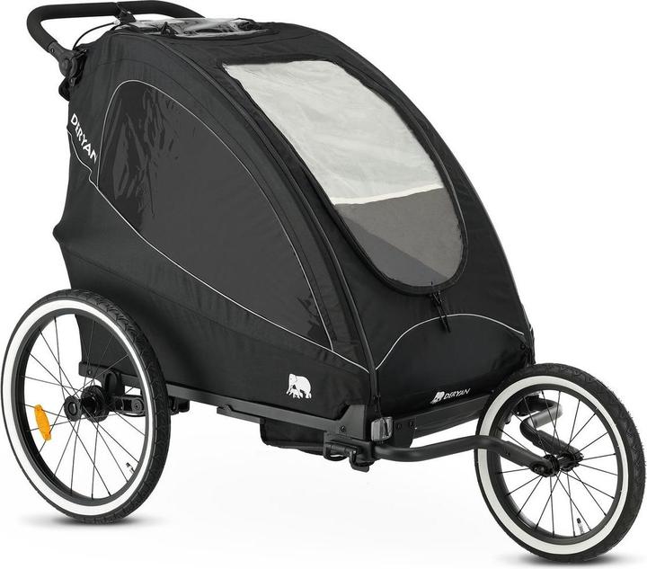 Image du produit Deryan 3in1 Fahrradanhänger für 2 Kinder