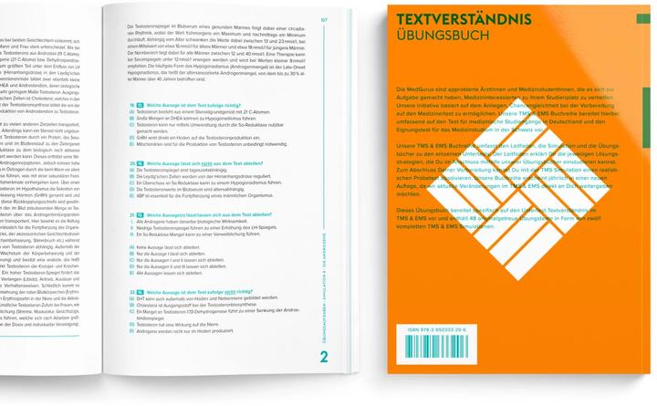 Produktbild Textverständnis im EMS und TMS Medat-H (Deutsch, Constantin Lechner, Anselm Pfeiffer, Alexander Hetzel, 2024)