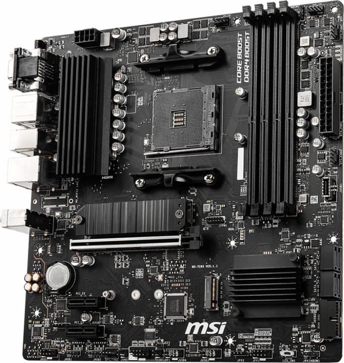 Actual product image MSI Pro-VDH (AM4, AMD B550, mATX)