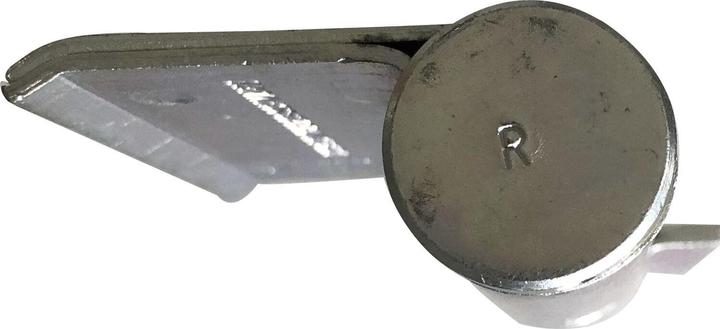 Produktbild Schwarte Federband zum Anschweissen, rechts, 29 x 180 mm, Stahl blank