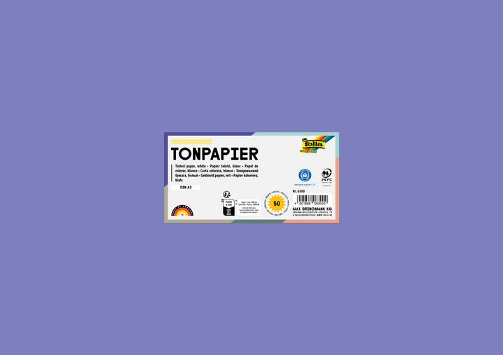 Produktbild Folia Zeichenpapier farbig Format A3 (130 g/m², 50 x)
