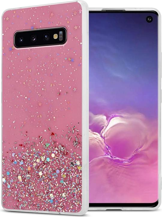 Produktbild Cadorabo TPU Cover funkelnder Glitter (Samsung Galaxy S10)