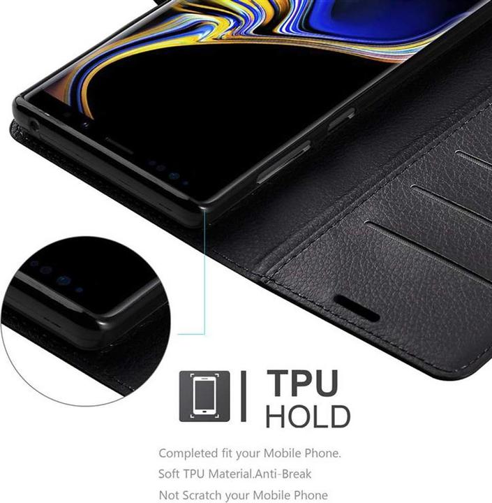 Actual product image Cadorabo Book with stand function cover (Samsung Galaxy Note 9)