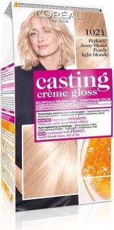 Produktbild L'Oréal Paris Creme Gloss Cream Coloring No.1021 Light Pearl For light hair (1021 Light Pearl)
