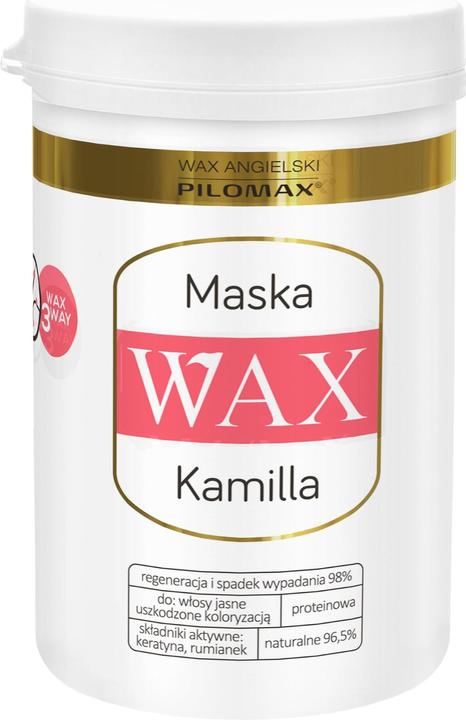 Image du produit Pilomax Cire anglaise, blonde Kamilla -Masque capillaire, 480g