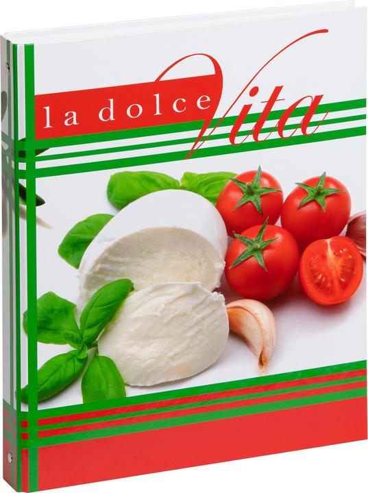 Immagine prodotto Pagna Raccoglitore ad anelli per ricette A4 La dolce vita 4 anelli + indice (A4, 1 Pezzo/i)