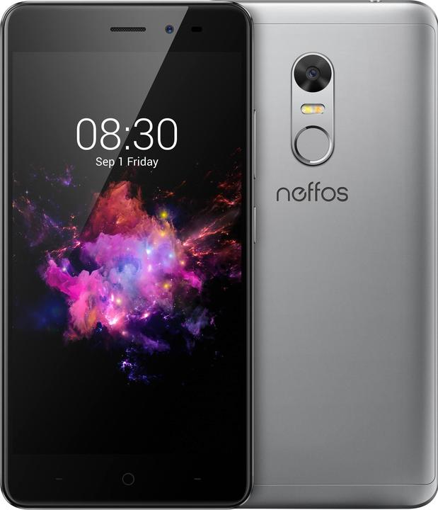 Produktbild TP-Link Neffos X1 Lite Dual Sim 12,7cm 5 Zoll 16GB cloudy grau (16 GB, Grey, 5", Dual SIM, 13 Mpx, 4G)
