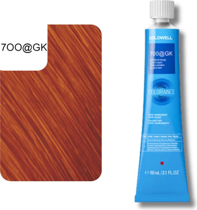 Immagine prodotto Goldwell Colorance Tube Demi-Permanente (7OO@GK sens. arancione eluminato oro rame)