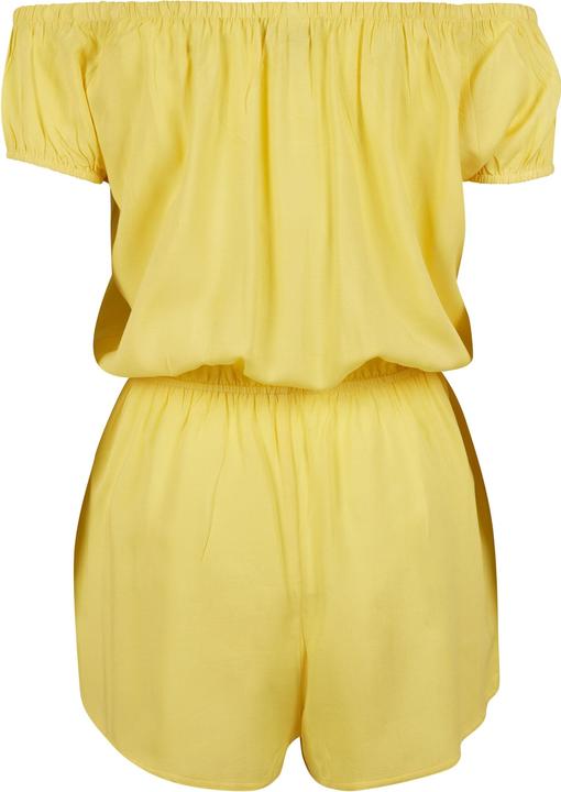 Actual product image Urban Classics Ladies Off Shoulder Short Jumpsuit (5XL)