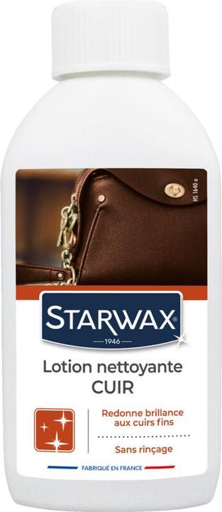 Actual product image Starwax Reinigungslotion für Leder