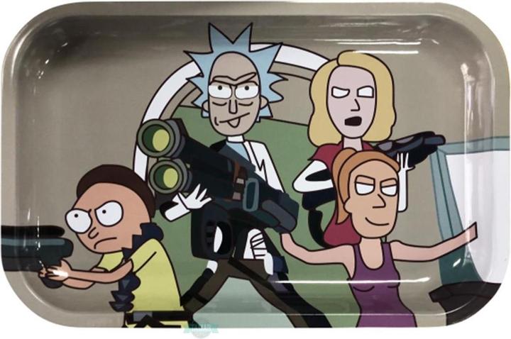 Produktbild Plantasur Rolling Tray M Rick and Morty Familia 175 x 275mm