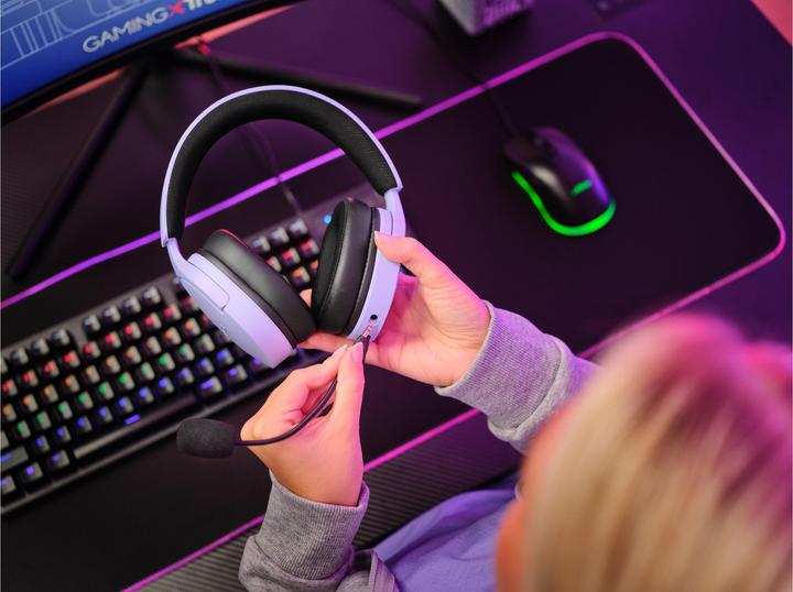 Produktbild Trust GXT490P FAYZO 7.1 USB HEADSET PURPLE (Kabelgebunden)