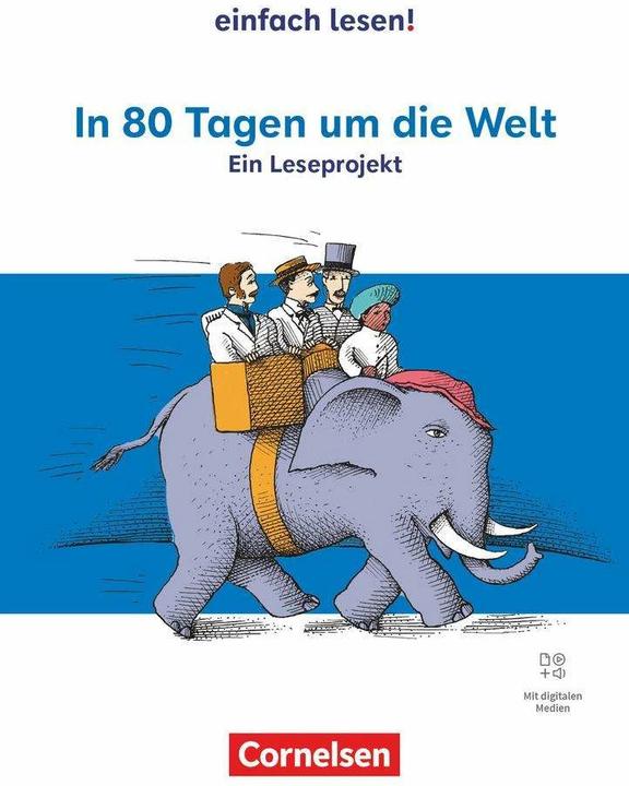 Produktbild Einfach lesen!, Leseprojekte, Leseförderung ab Klasse 5 - Ausgabe ab 2024, In 80 Tagen um die Welt (Deutsch, Nina Trcka, Silke Kreip, 2024)
