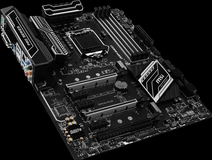 Actual product image MSI Z270 Sli Plus (LGA 1151, Intel Z270, ATX)