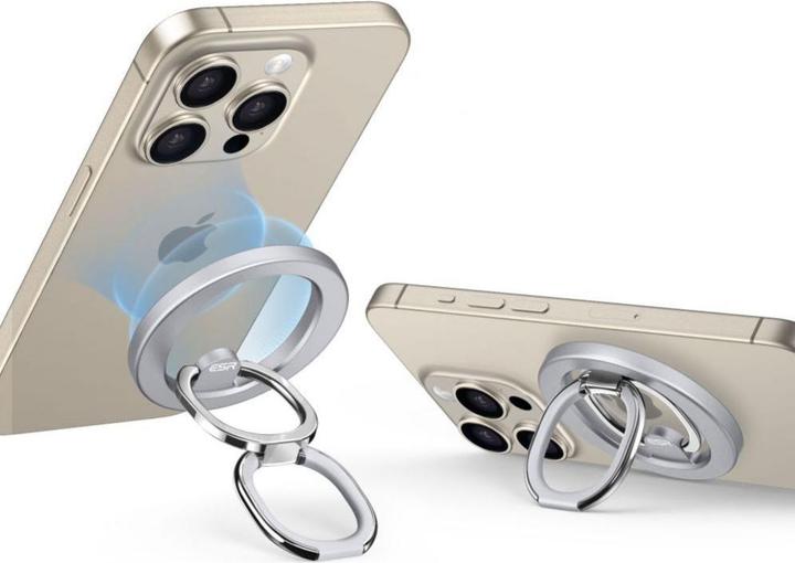 Produktbild ESR Halolock MagSafe Ringständer für das Telefon – Silber