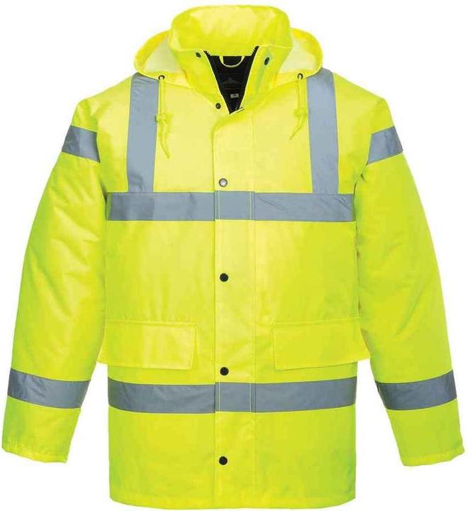 Actual product image Portwest Unisex Adult Hi-Vis Traffic Jacket (L)