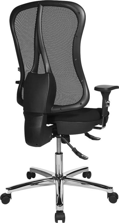 Image du produit Topstar Chaise de bureau HEAD POINT DELUXE, mécanisme synchrone, avec accoudoirs, dossier résille,...