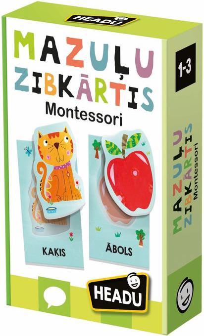 Image du produit Headup Games HEADU Montessori Baby Flashcards (En langue latine) (Italien)