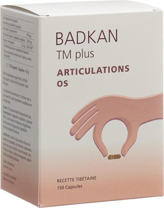 Image du produit Badkan TM plus articulations os (150 pièce(s), Capsules, 139 g)
