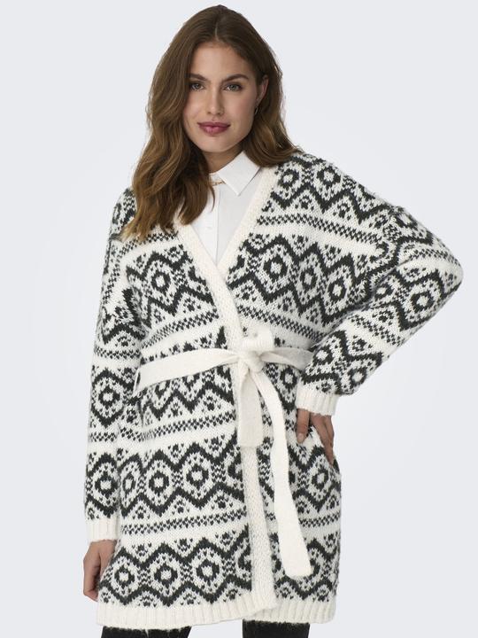 Actual product image Only ONLCARIN LIFE LS JQ BELT CARD KNT Cardigan (M)