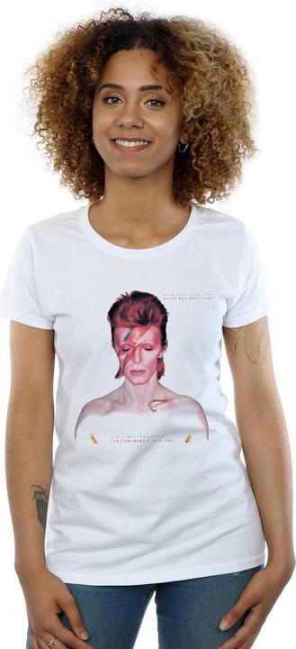 Actual product image David Bowie Womens/Ladies My Love For You Cotton T-Shirt (L)