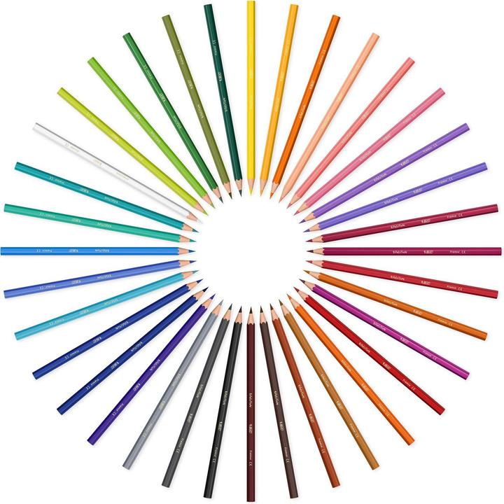 Immagine prodotto Bic Matite colorate Ecolution Evolution per bambini (Multicolore, 36 x)