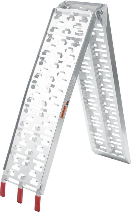 Actual product image Wiltec Loading ramp 223cm 340kg Quad ATV foldable aluminium loading ramp
