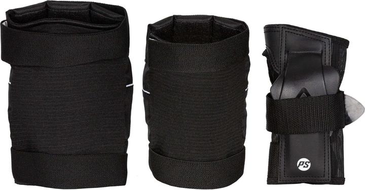 Actual product image Powerslide standard kneepad set (x3) (M, Knee pad, Elbow protectors, Wrist protectors, Unique specimen)