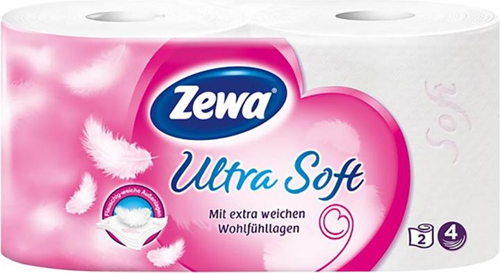Image du produit Zewa papier-toilette blanc 4plis 150 feuilles (2 x)