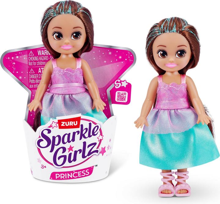 Actual product image Komelon SPARKLE GIRLZ doll Princess Cupcake, 10cm, assorted, 10015TQ3