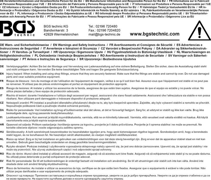 Produktbild BGS Schwerlast-Einzelhaken | gummiert | 200 mm