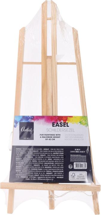 Produktbild Malerstaffelei aus Holz, 50 cm