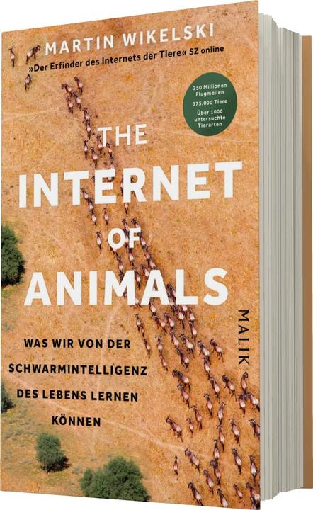 Actual product image The Internet of Animals: Was wir von der Schwarmintelligenz des Lebens lernen können (German, Sven Dörper, Thomas Wollermann, Martin Wikelski, 2024)