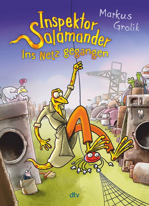 Produktbild Inspektor Salamander – Ins Netz gegangen (Deutsch, Markus Grolik, 2024)
