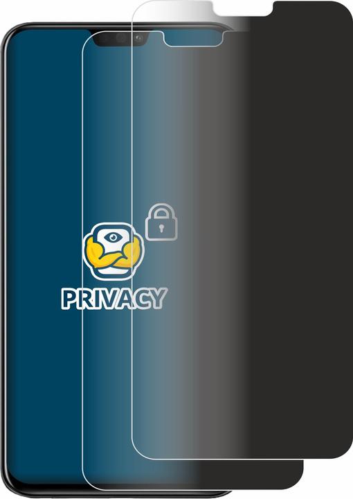 Productafbeelding BROTECT Anti-spionnetje privacyfolie Beschermfolie tegen blauw licht (2 Stuk, Honor View 10 Lite)