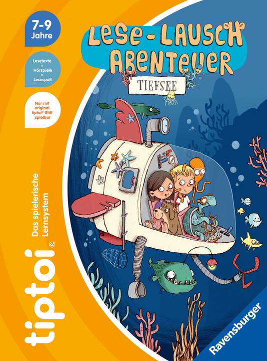Immagine prodotto tiptoi Lese-Lausch-Abenteuer Tiefsee (Tedesco, Annette nuovo agricoltore, Nikolai Renger, 2023)